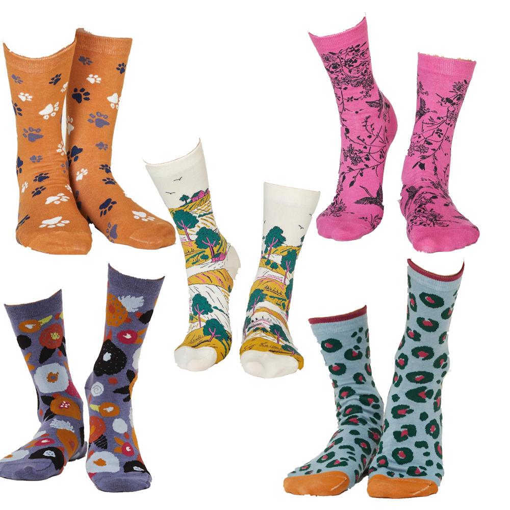 sokken maat 38 - 41 biokatoen mix